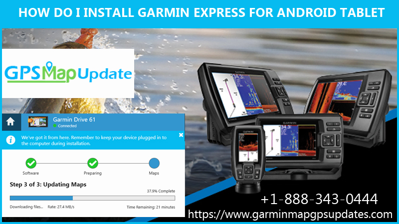 Install Garmin Express in Android