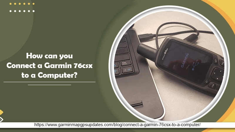 Connect a Garmin 76csx to a Computer banner