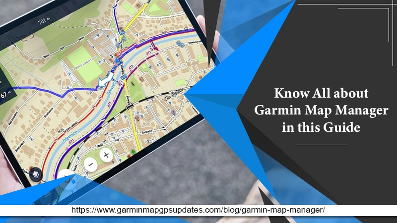 Garmin map manager banner