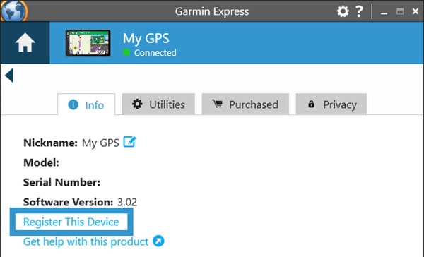 Garmin-Device-Registration